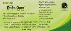 Emballage original Dudu Osun – présentation pratique et pureté des ingrédients.
