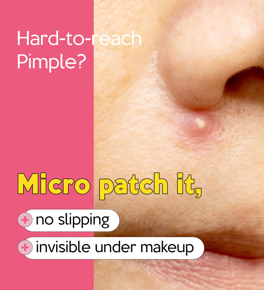 Pansement hydrocolloïde ultra-fin Troubless Invisible+ patch, pour une peau fluide et naturelle.