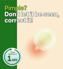 Troubless Red Correct with Tea Tree Extract patch providing redness-targeting care