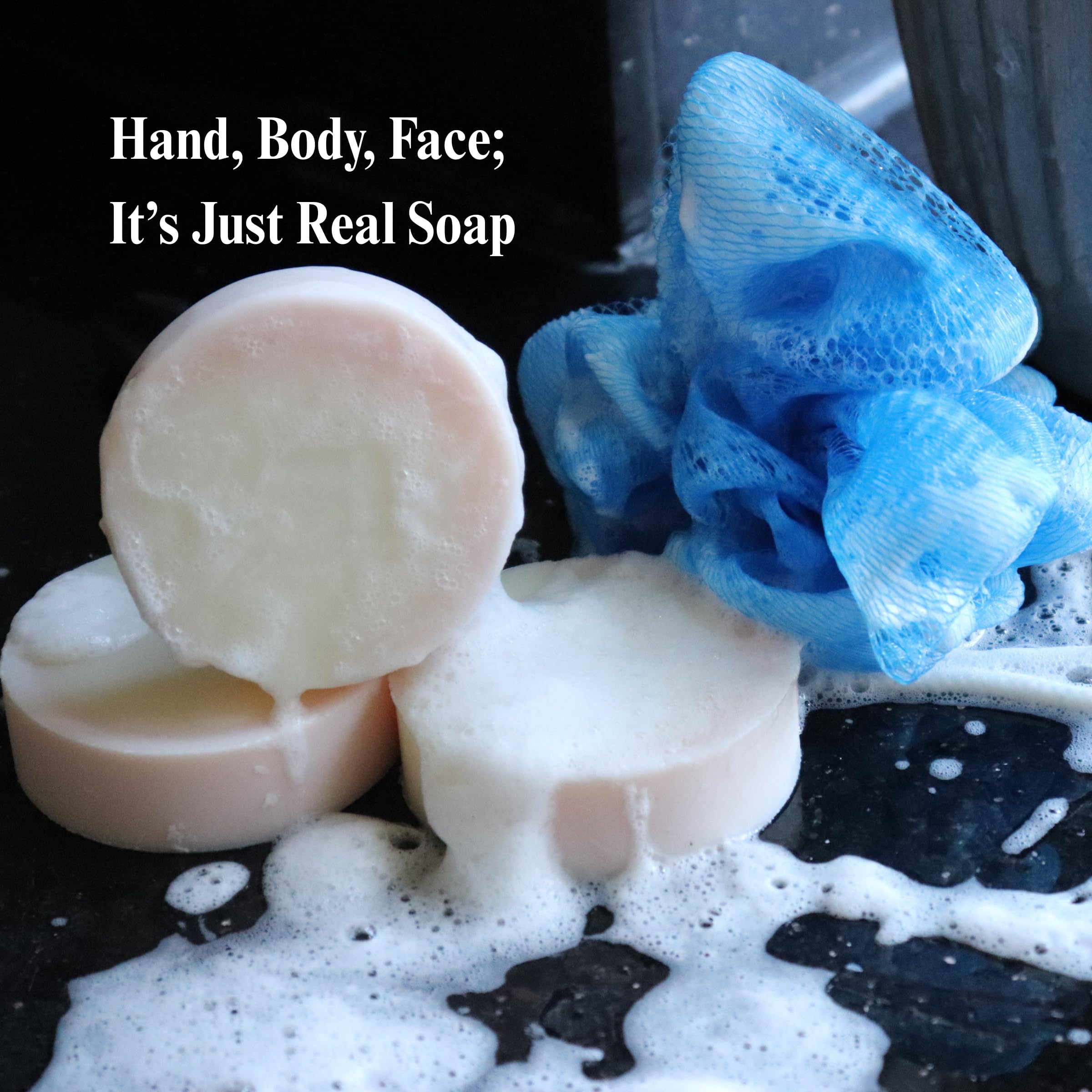 Savon Troutcreeksoaps naturel et durable, idéal pour peau sensible et lavage quotidien.