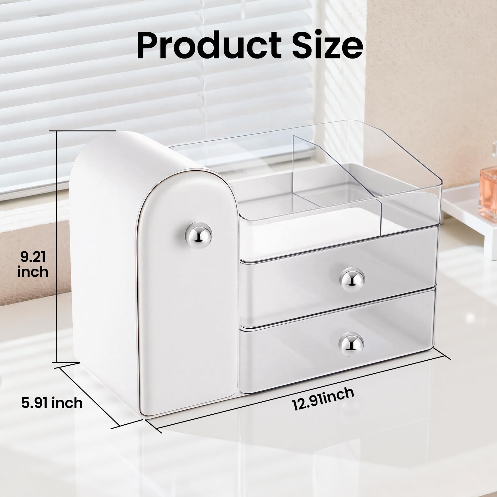 TRQWRO Poignee-boule-argentee: prise en main confortable et design elegante.