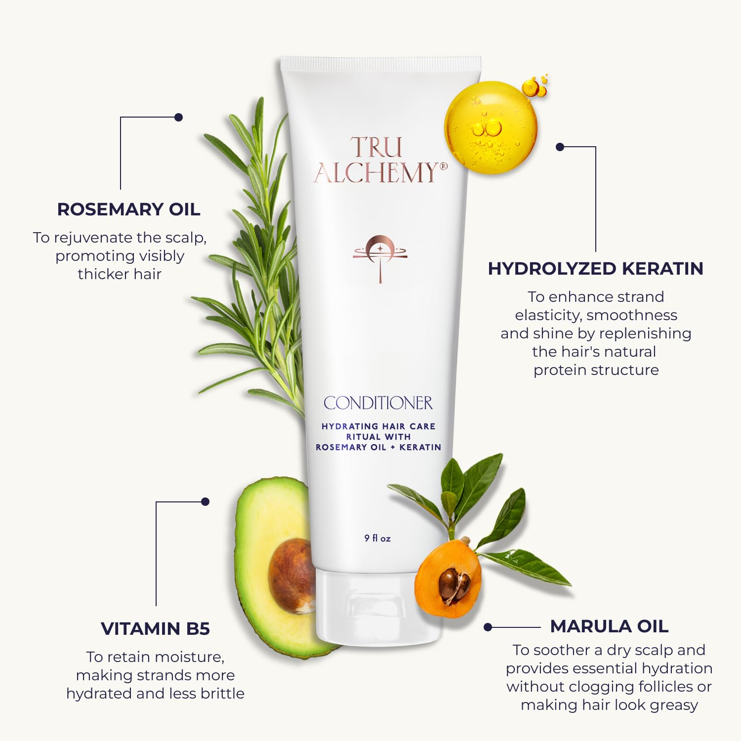 Extrait d’écorce de saule Tru Alchemy renforçant la fibre capillaire.