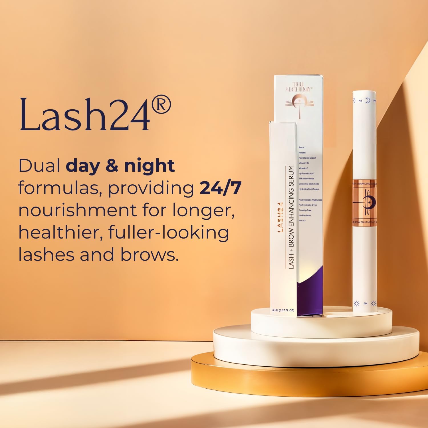 Lash24 Tru Alchemy – sérum appliqué sur les cils pour nourrir