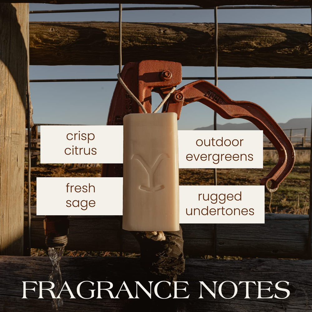 Savon Tru Fragrance Beauty Bunkhouse douche corde: Savon suspendu facile à ranger dans la douche.