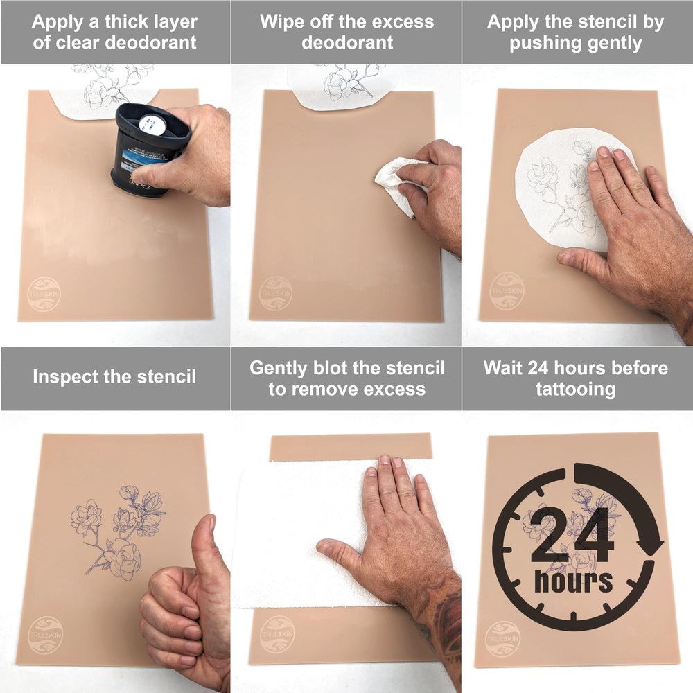 TrueSkin Platinum peau d entraînement silicone en atelier pour essais variés