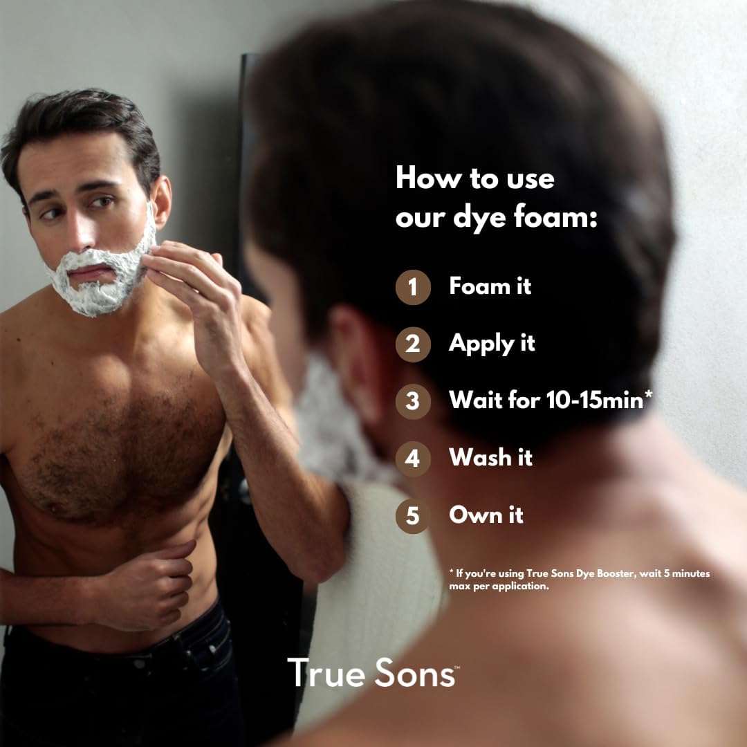 True Sons Kit Coloration Complet - tout ce qu’il faut dans un seul paquet.