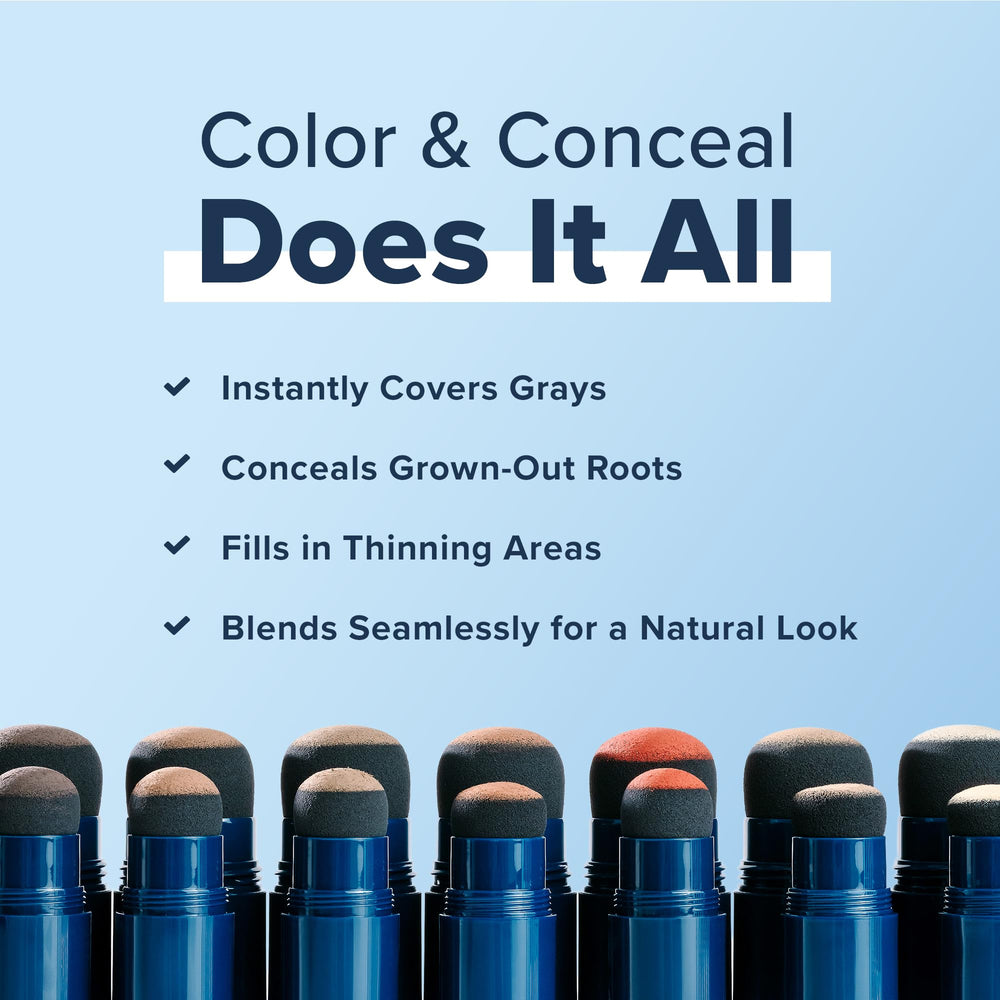 Truhair Couleur et Camouflage application précise grâce à l9eponge fournie.