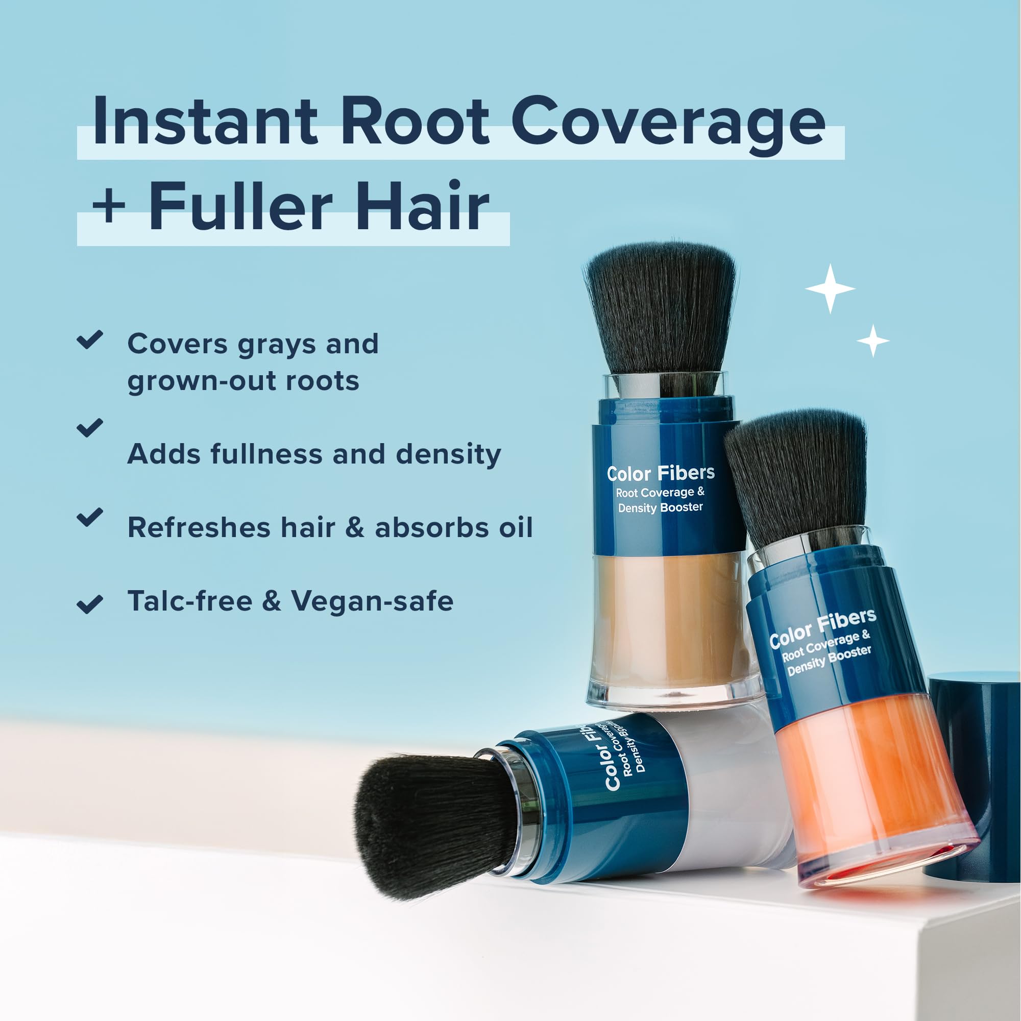 TRUHAIR Fibres densité – donne une impression de cheveux plus épais.