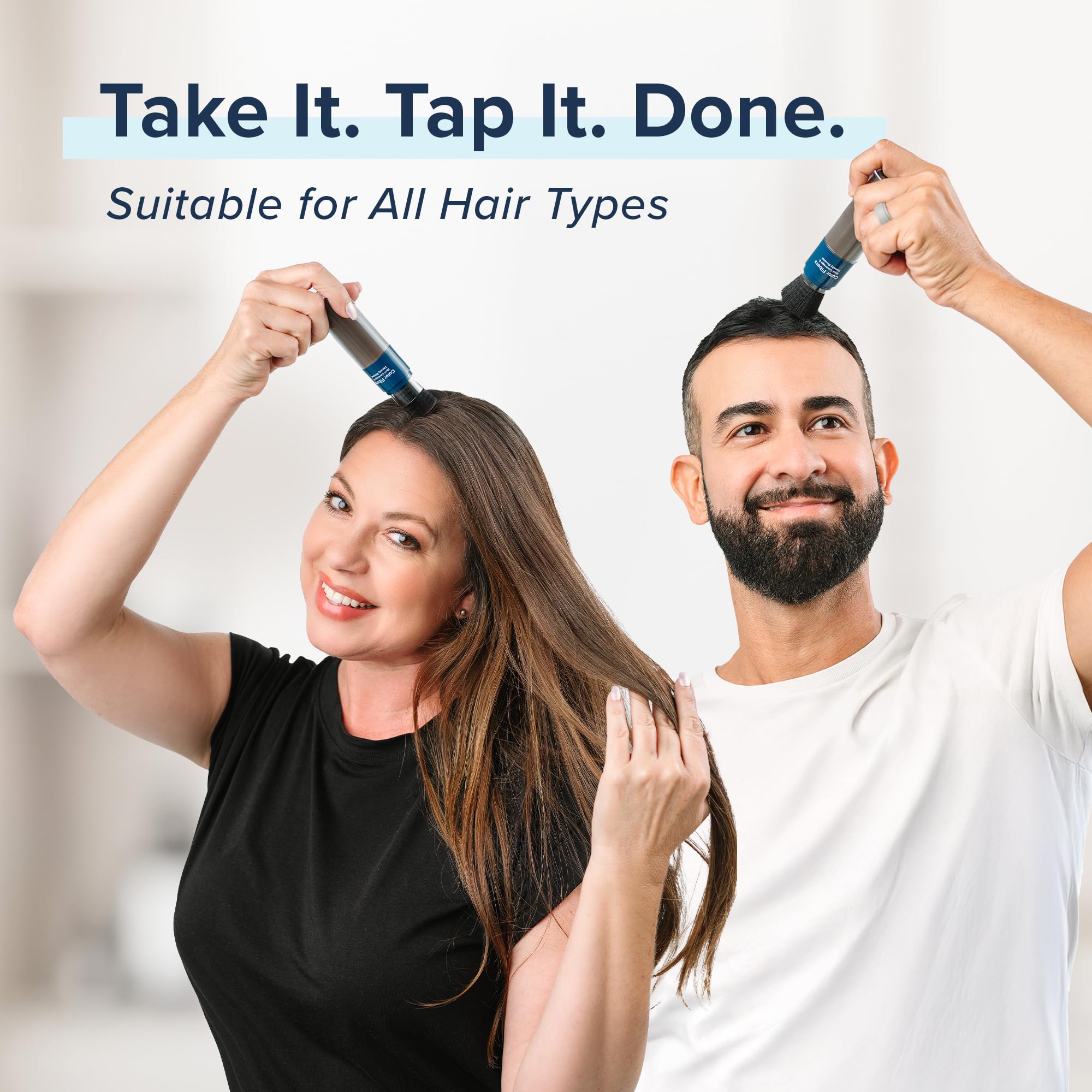 TRUHAIR Formule végane – sans talc ni huile minérale pour un fini naturel.