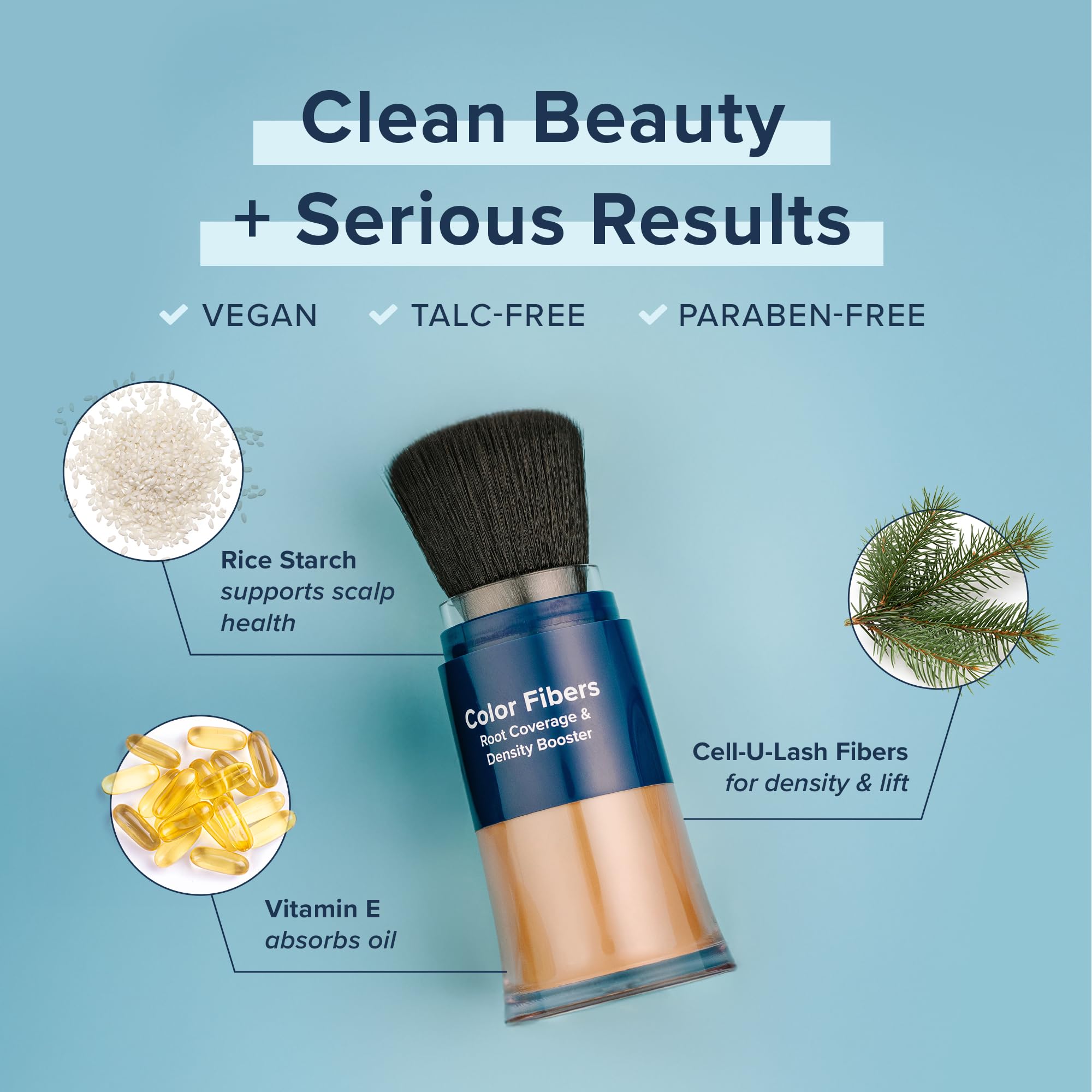 TRUHAIR Poudre absorption huiles – rafraîchit les racines rapidement pendant la journée.
