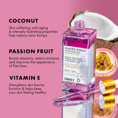 Truly Glazed Donut – texture glisse douce pour rasage confortable.