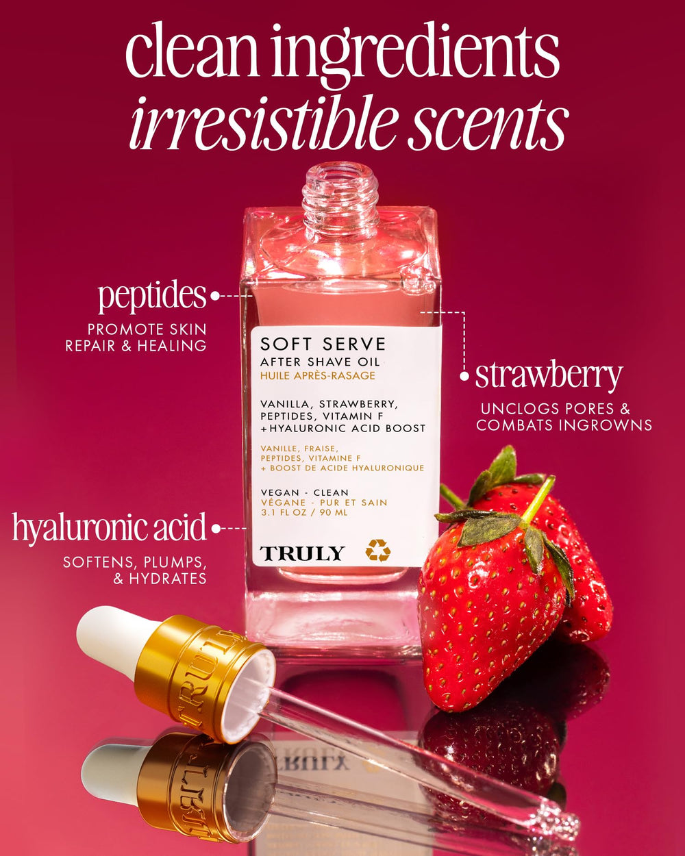 Truly Beauty Soft Serve: acide hyaluronique pour une hydratation durable.