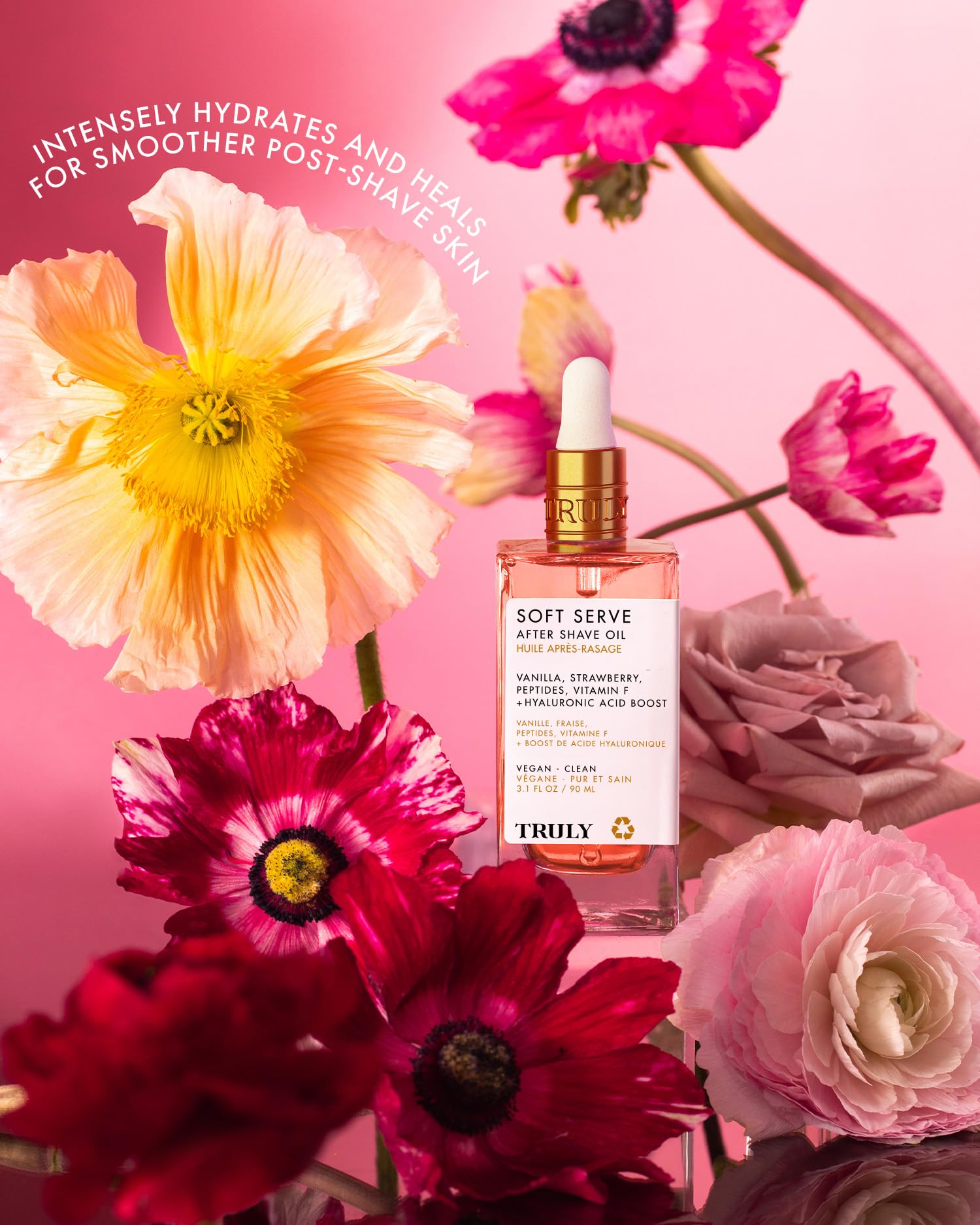 Truly Beauty Soft Serve: extrait de fraise pour parfum et douceur.