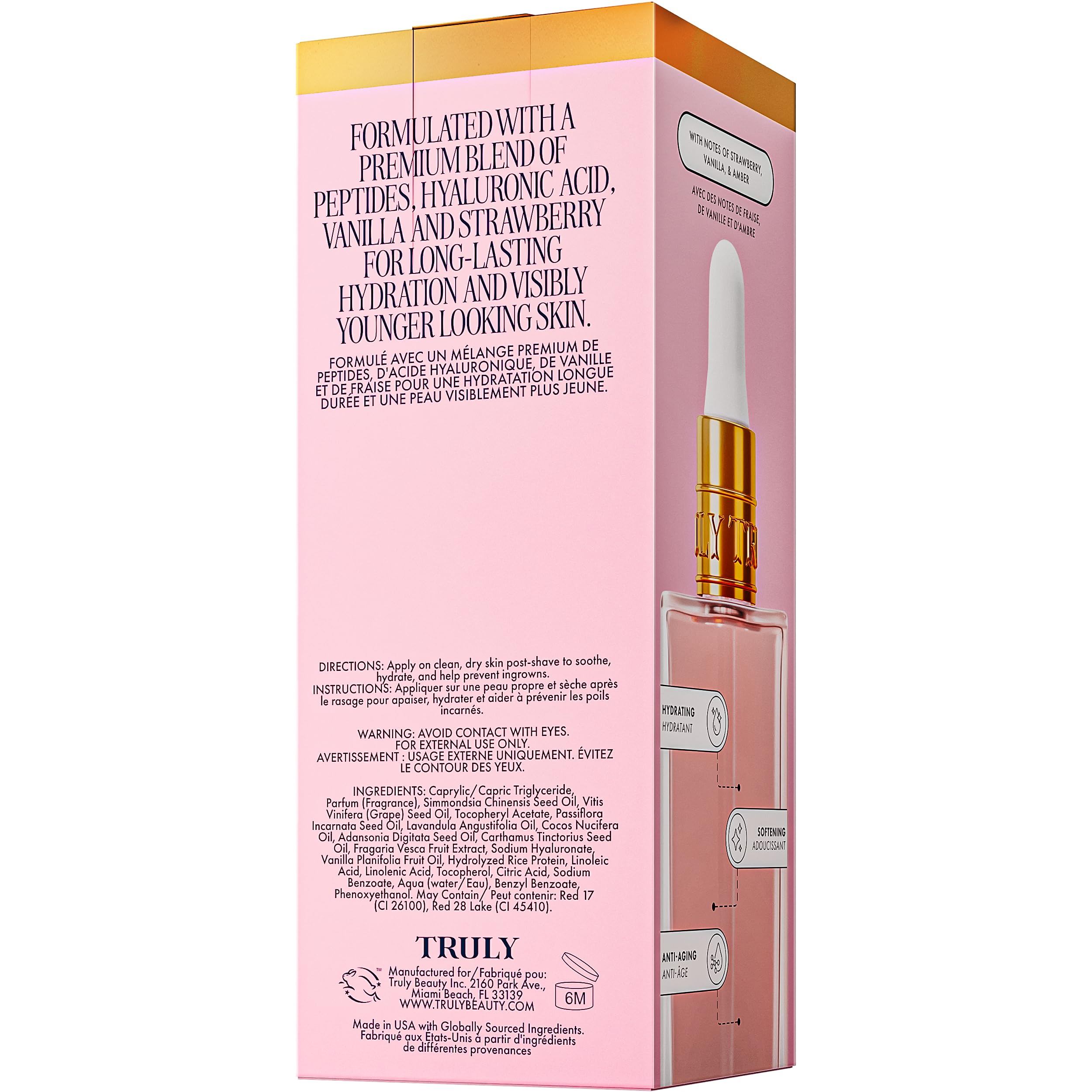 Truly Beauty Soft Serve: soin léger, préserve la douceur de la peau.