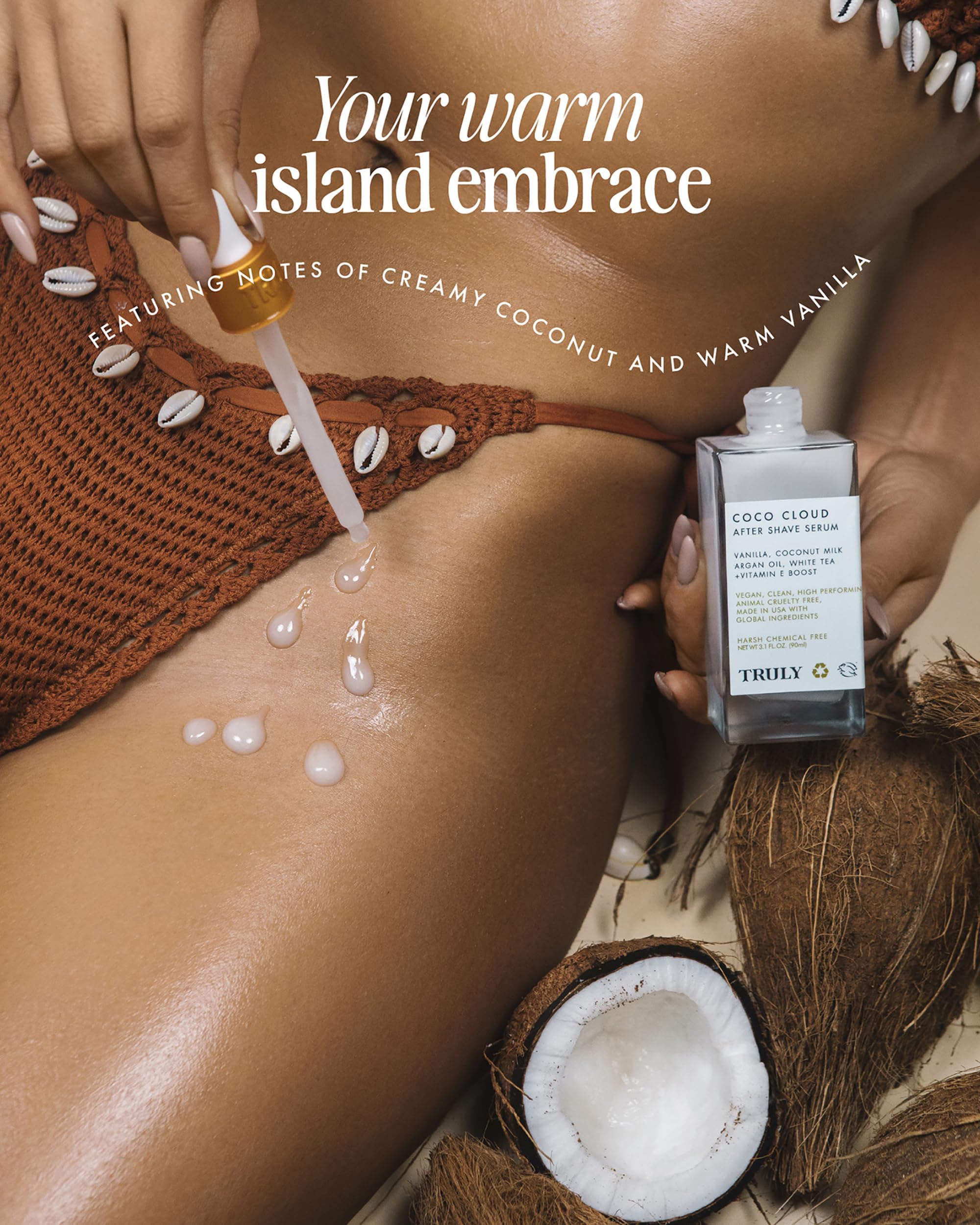 Application douce du sérum, massage doux pour une peau confortable.