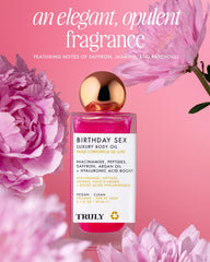 Truly huile corporelle: application rapide pour peau lumineuse.