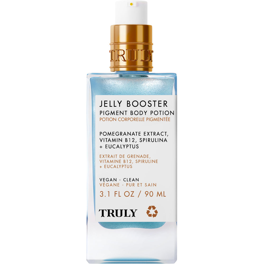 Truly Jelly Booster Pigment – soin polyvalent visage et corps pour pigmentations diverses.