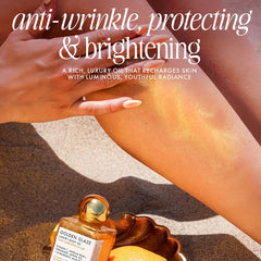 Truly huile corps satinée : formulation enrichie en céramides pour elasticité.