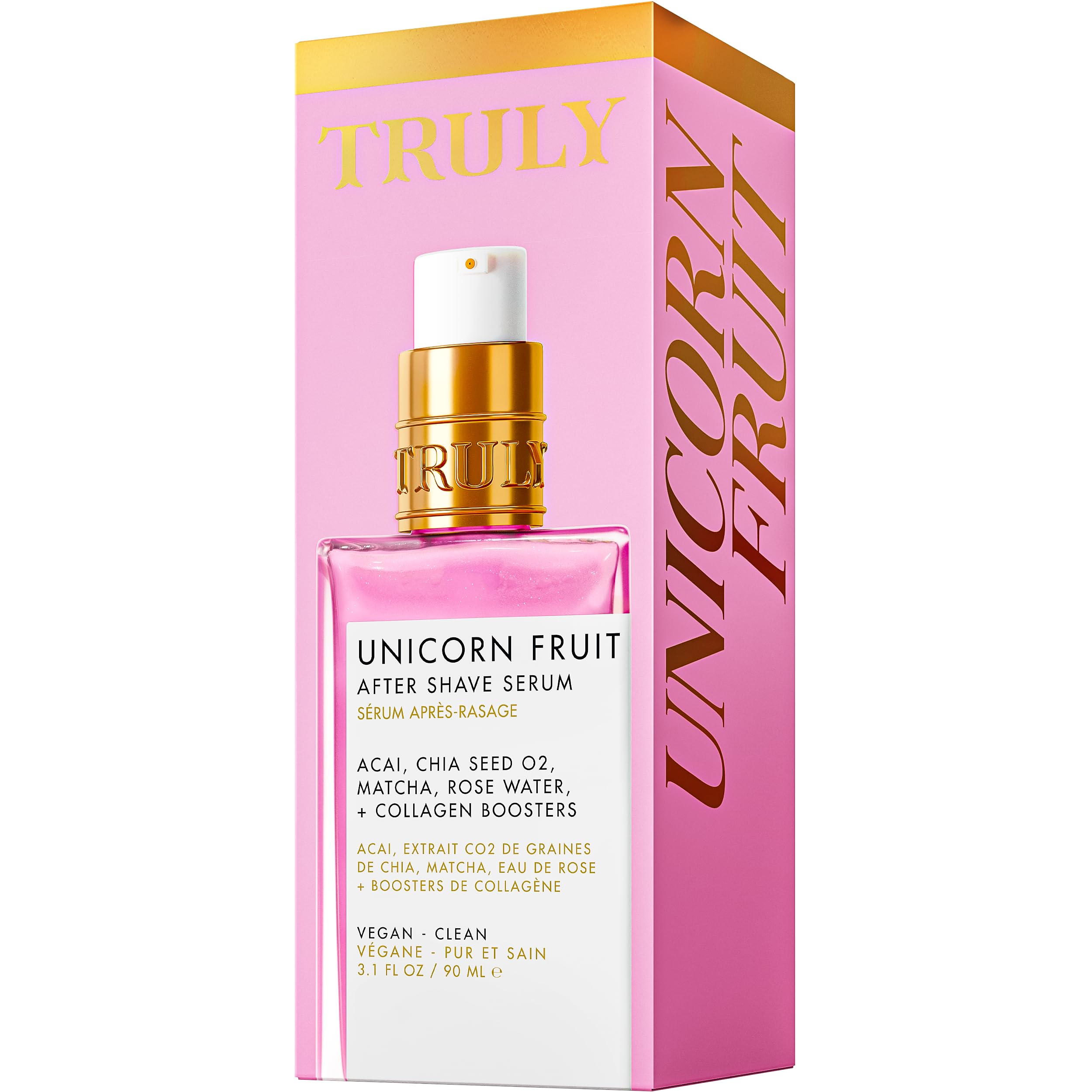 Effet éclat de peau après l’utilisation du sérum Unicorn Fruit de Truly Beauty.