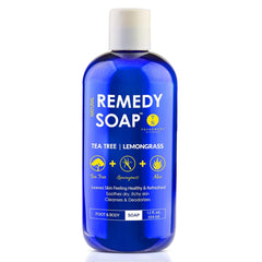 Truremedy Naturals – bouteille-douche-tea-tree-citronnelle : rafraîchissement durable et arômes naturels.