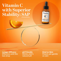 Application quotidienne TruSkin Naturals Sérum Vitamine C améliore la douceur de la peau
