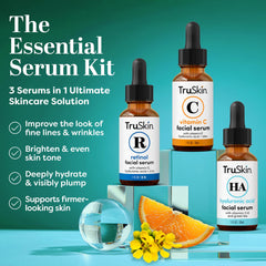 TruSkin Rétinol – bouteille nocturne pour lisser la peau et renouveler en douceur.