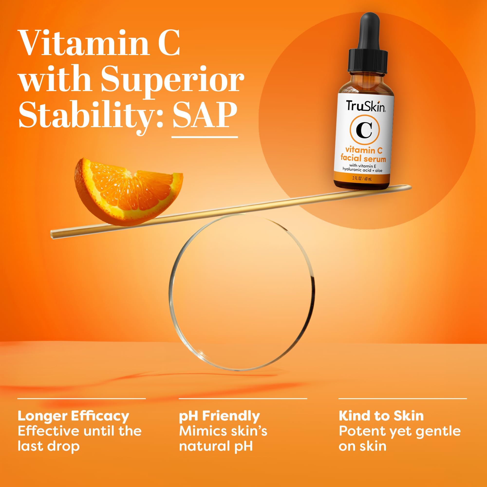 TruSkin Sérum vitamine C - application: texture légère et agréable.