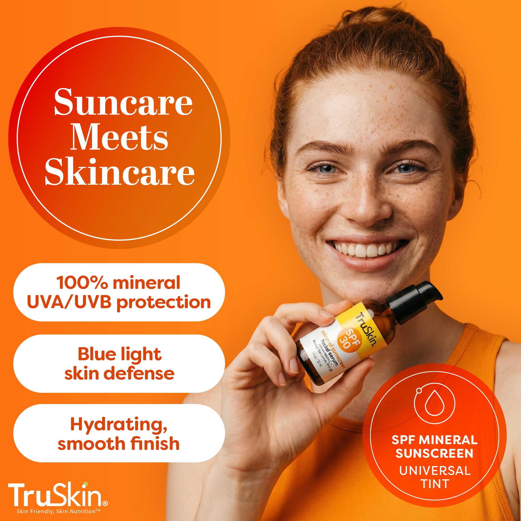 TruSkin teint universel minéral – teint naturel sans effort.