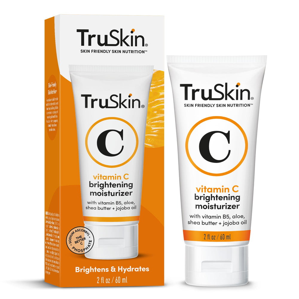 TruSkin Vitamin C Face Cream glow effect after daily use.
