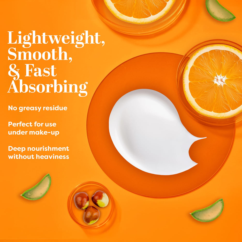 TruSkin Vitamin C Face Cream packaging side view showing compact jar.
