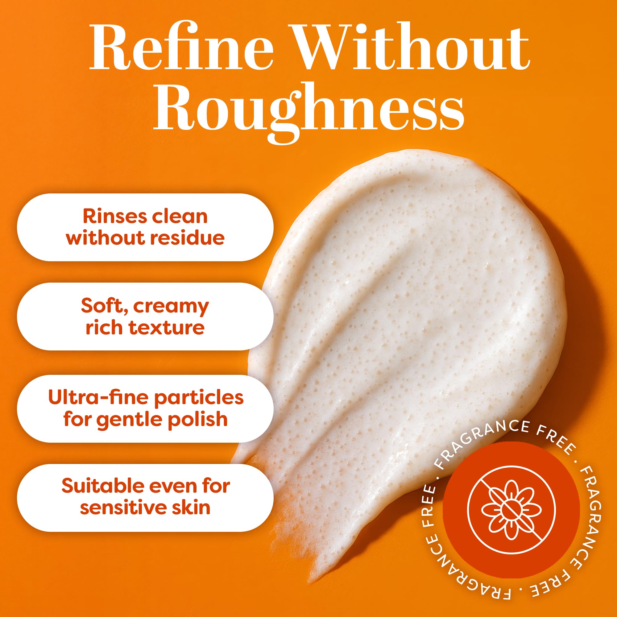Aloe-infused formula softens skin while cleansing without residue