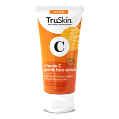 TruSkin Vitamin C Gentle Face Scrub bottle for gentle exfoliation and smoother skin