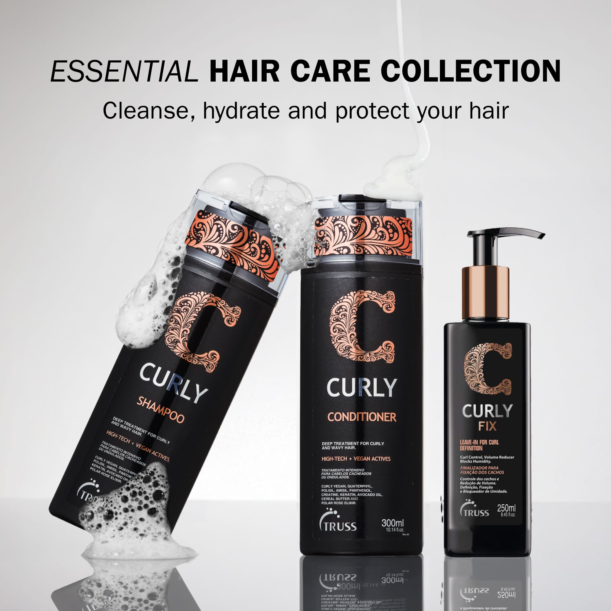 TRUSS Curly Fix protéines et lipides renforçant les boucles