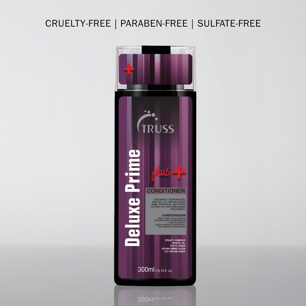 Formule sans colorants et pH physiologique adaptée aux cheveux sensibles.