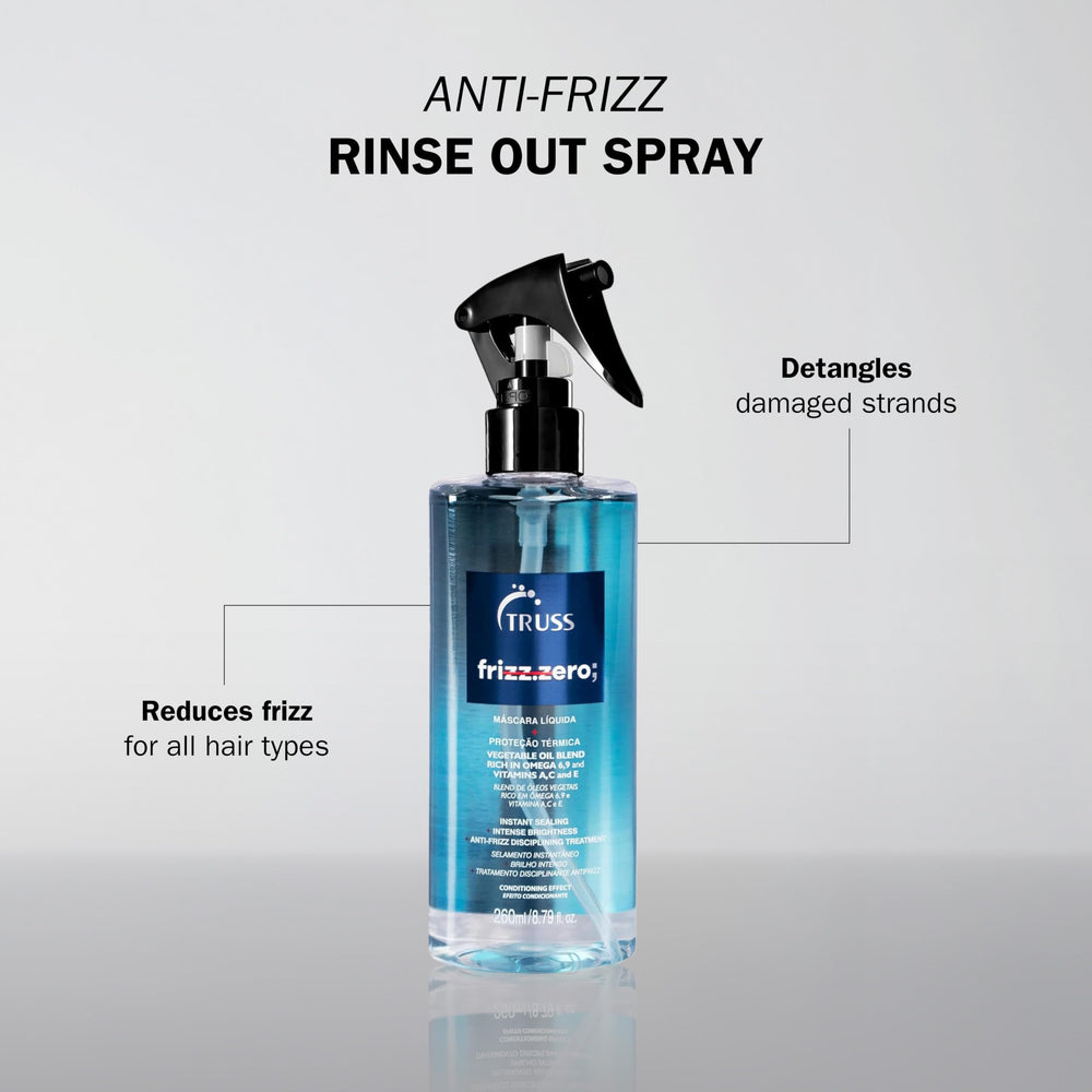 Aperçu de la texture légère TRUSS Frizz Zero pour un fini lisse.