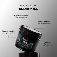 TRUSS Net Deep Conditioning masque pot emballage visible et soin capillaire
