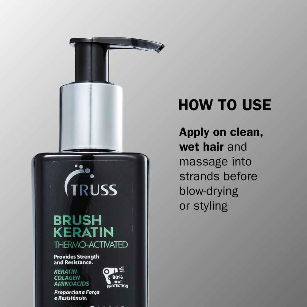 Protection thermique TRUSS – cheveux mieux protégés contre la chaleur