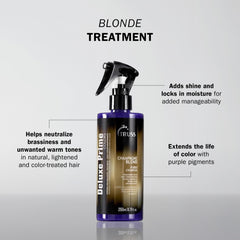 TRUSS tonage blond Champagne Deluxe Prime – contrôle précis du fini blond.