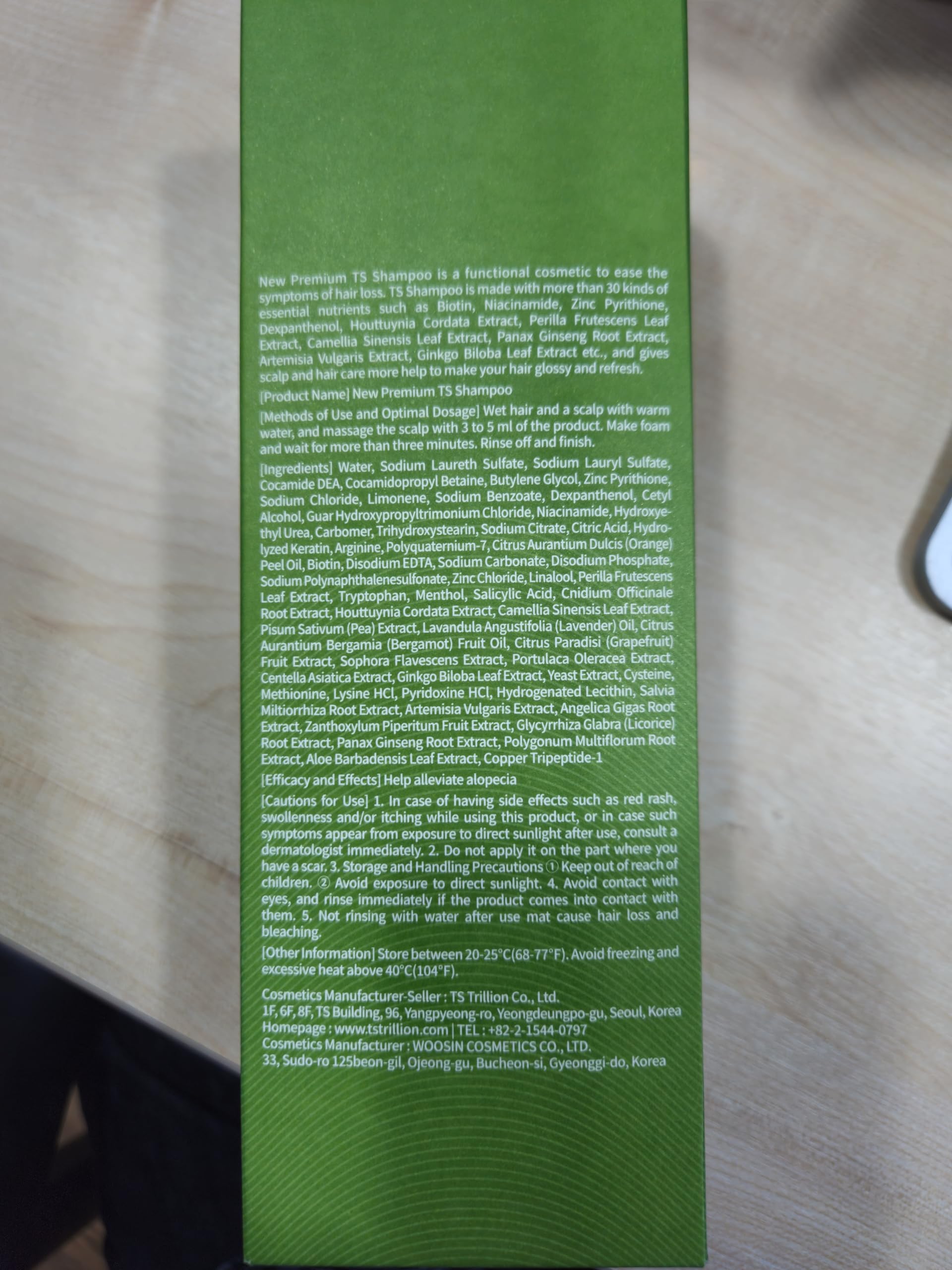 Utilisation quotidienne sous la douche avec TS SHAMPOO