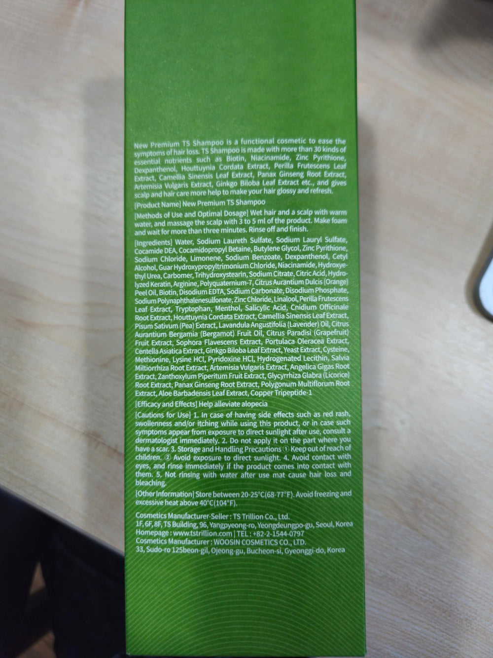 Utilisation quotidienne sous la douche avec TS SHAMPOO