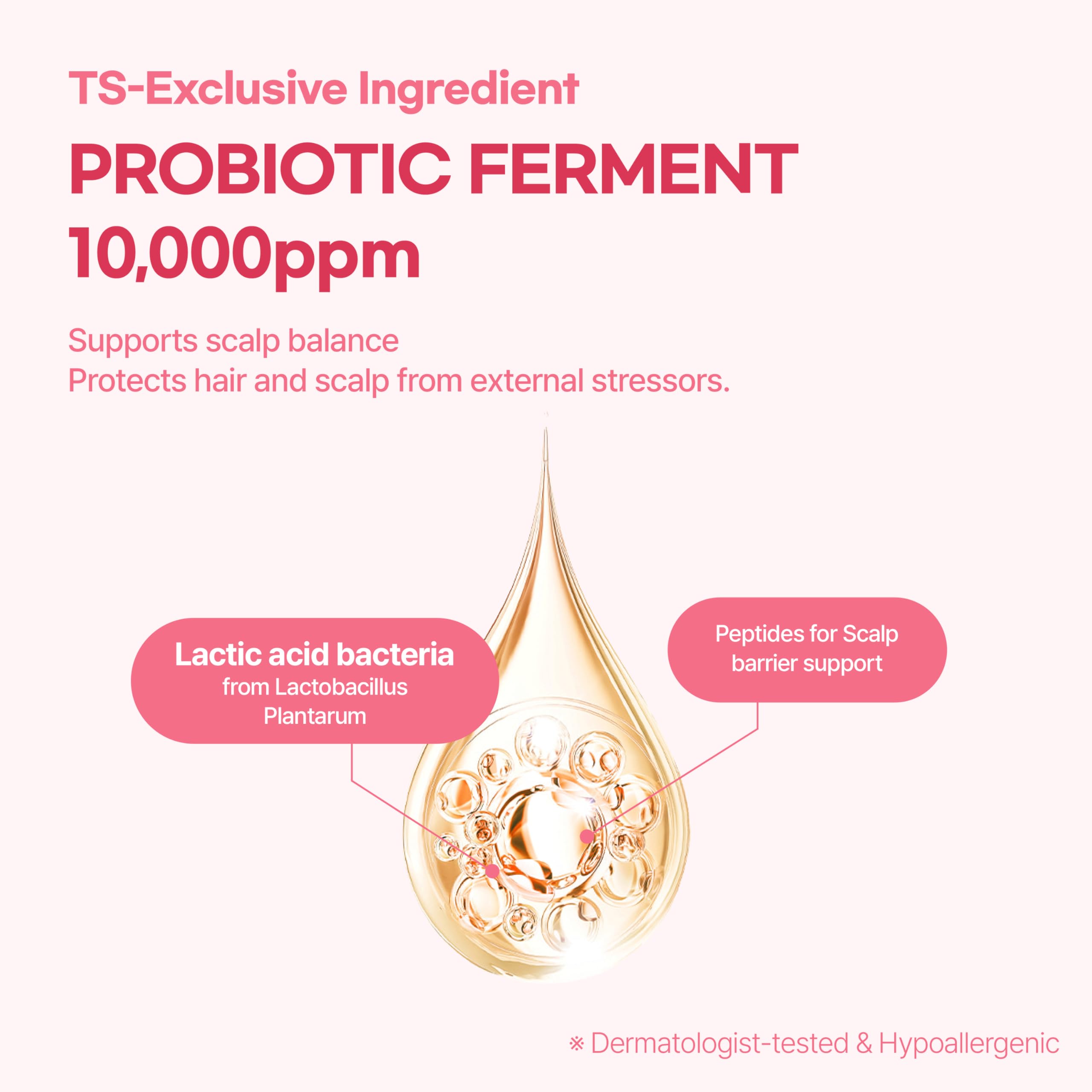TS GD Shampoo sans sulfates – formule douce pour cuirs sensibles.