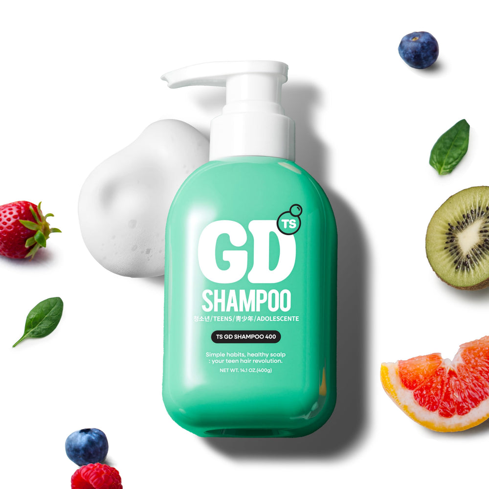 TS GD Shampoo en bouteille 417 ml pour cuir chevelu équilibré et frais