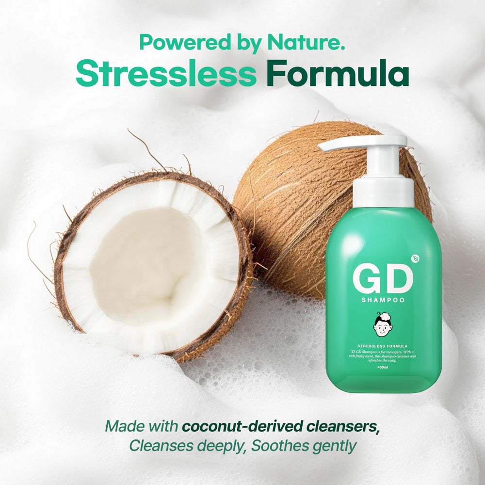 TS GD Shampoo formule douce sans silicone pour adolescents sensibles