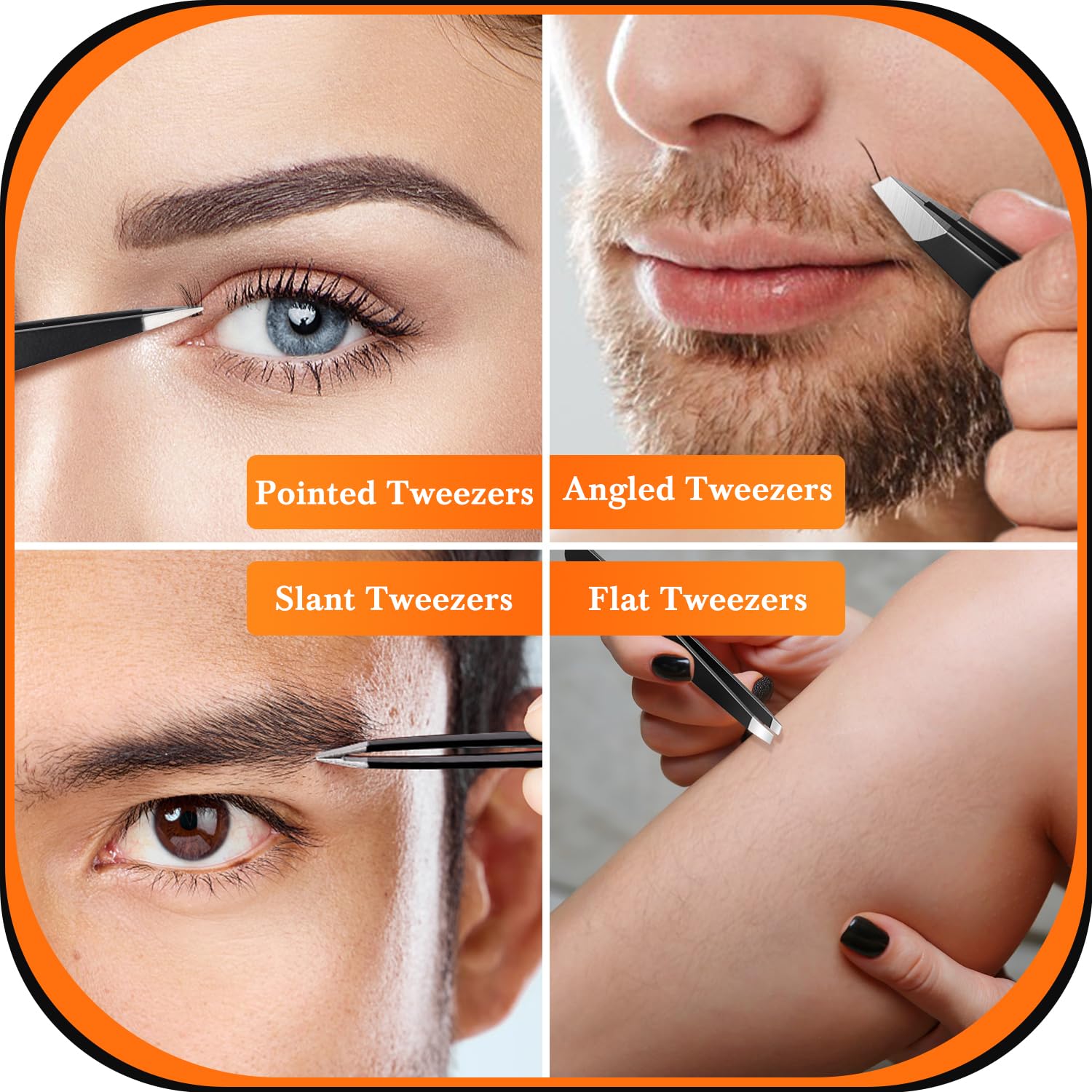 Brosse double face TsMADDTs pour discipliner sourcils et cils