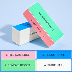TsMADDTs buffer ongles 4 faces – polissage uniforme.