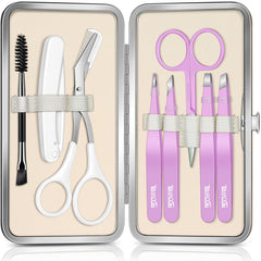 TsMADDTs ensemble 8 en 1 pour sourcils, outil polyvalent pour une mise en forme rapide.