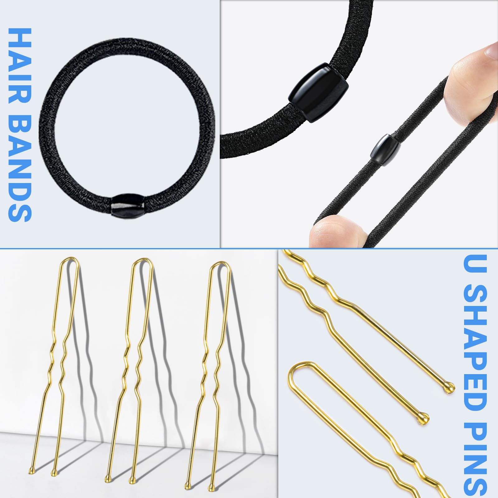 TsMADDTs ensemble accessoires danse, kit coiffure polyvalent