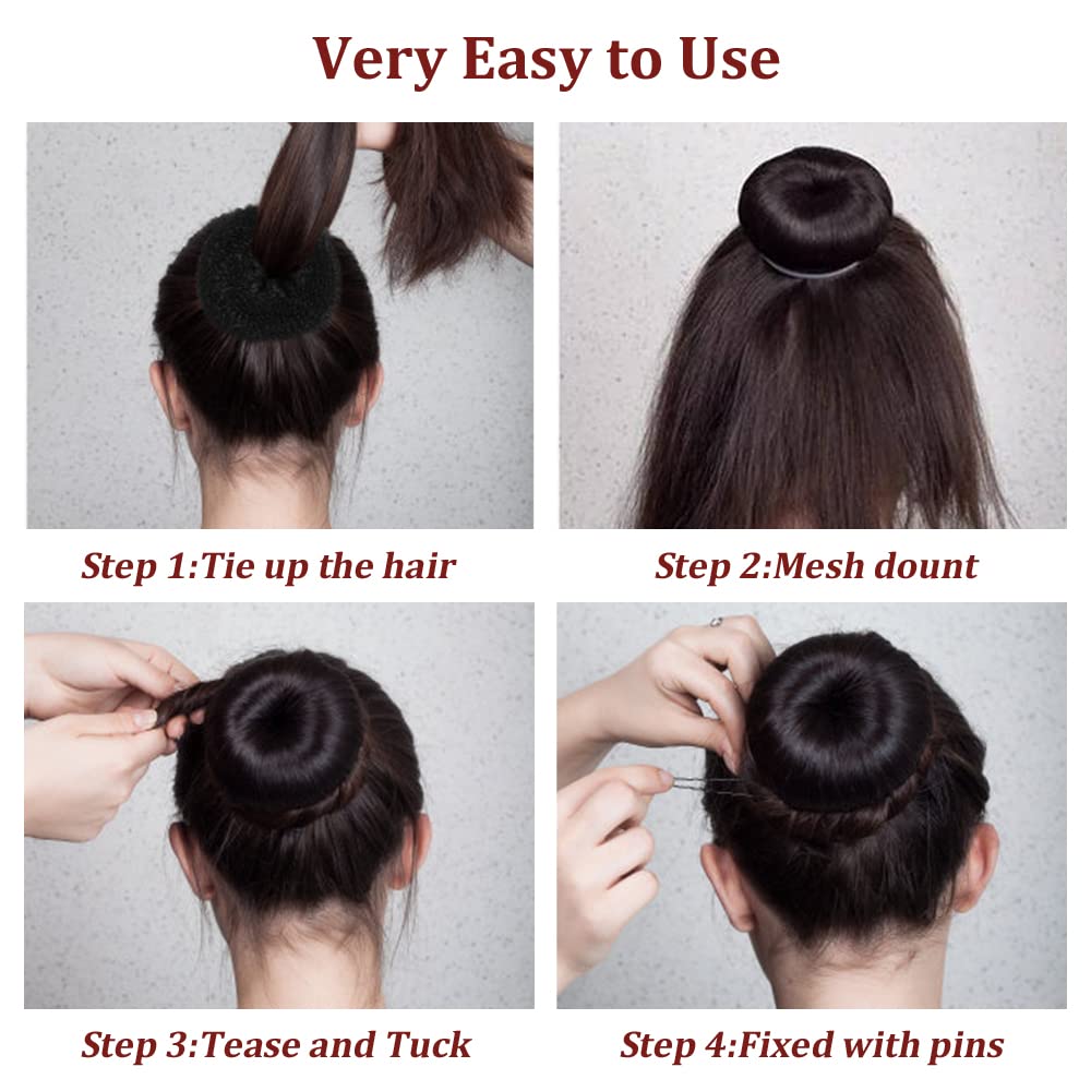 TsMADDTs épingles-cheveux-u-noir-20 pour fixer solidement les coiffures.
