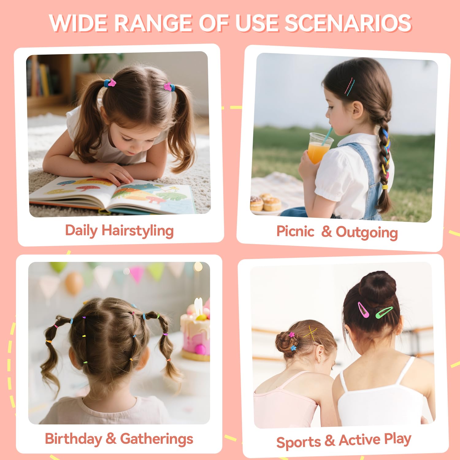 TsMADDTs kit coiffure enfants pour styles quotidiens