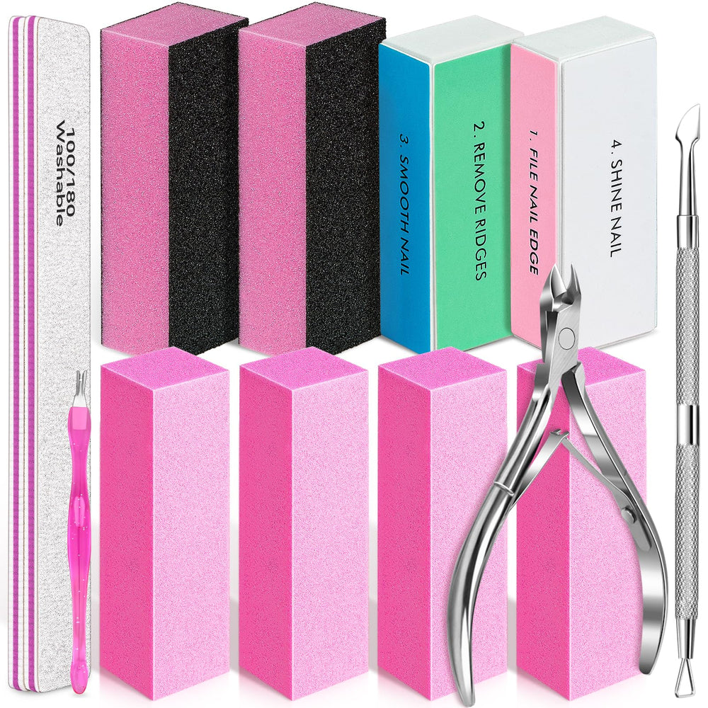 TsMADDTs kit ongles 13 pièces – vue d'ensemble pratique.